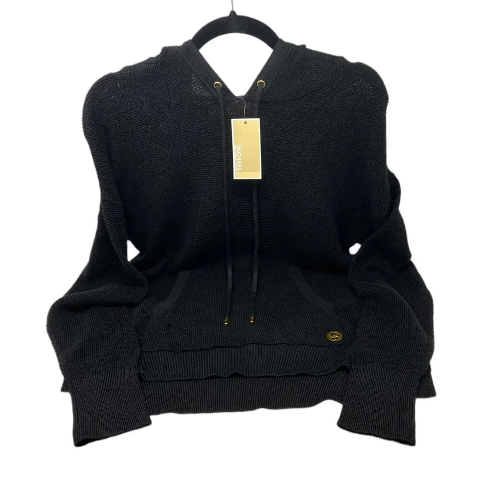 MICHAEL KORS  Waffle Knit Hoodie - Picture 2 of 6